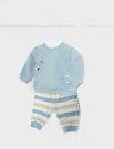 Completo 2 pezzi Newborn - righe