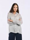 Camicia manica lunga Pennyblack - grigio chiaro