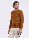 Maglia manica lunga Over-d - tabacco