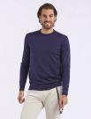 Maglia manica lunga Over-d - blu