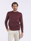 Maglia manica lunga Over-d - bordeaux