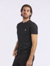 T-shirt manica corta Over-d - nero