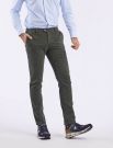 Pantalone casual Teleria Zed - muschio